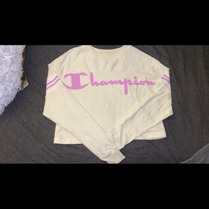 Champion White Long Sleeve